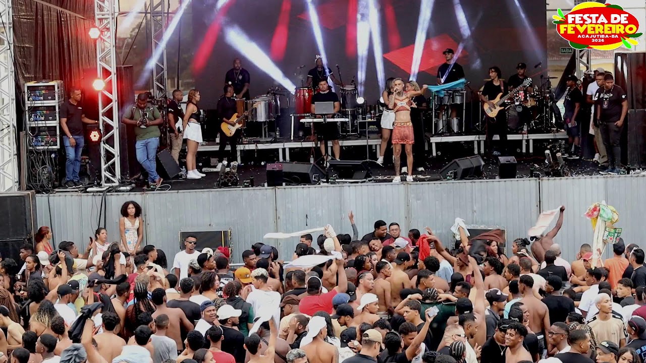 Festa de Fevereiro Acajutiba 2026 AO VIVO | Zé Vaqueiro, Mari Fernandez, Unha Pintada, Ah Chapa
