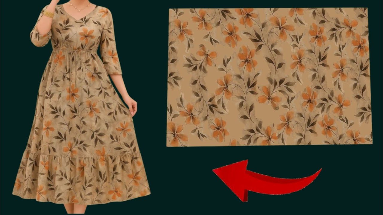 ♥️New💃 Elegant and Comfortable Summer Stylish Dress Idea ✂️So Easy So Cute Dresses🔥 Cut and Sew