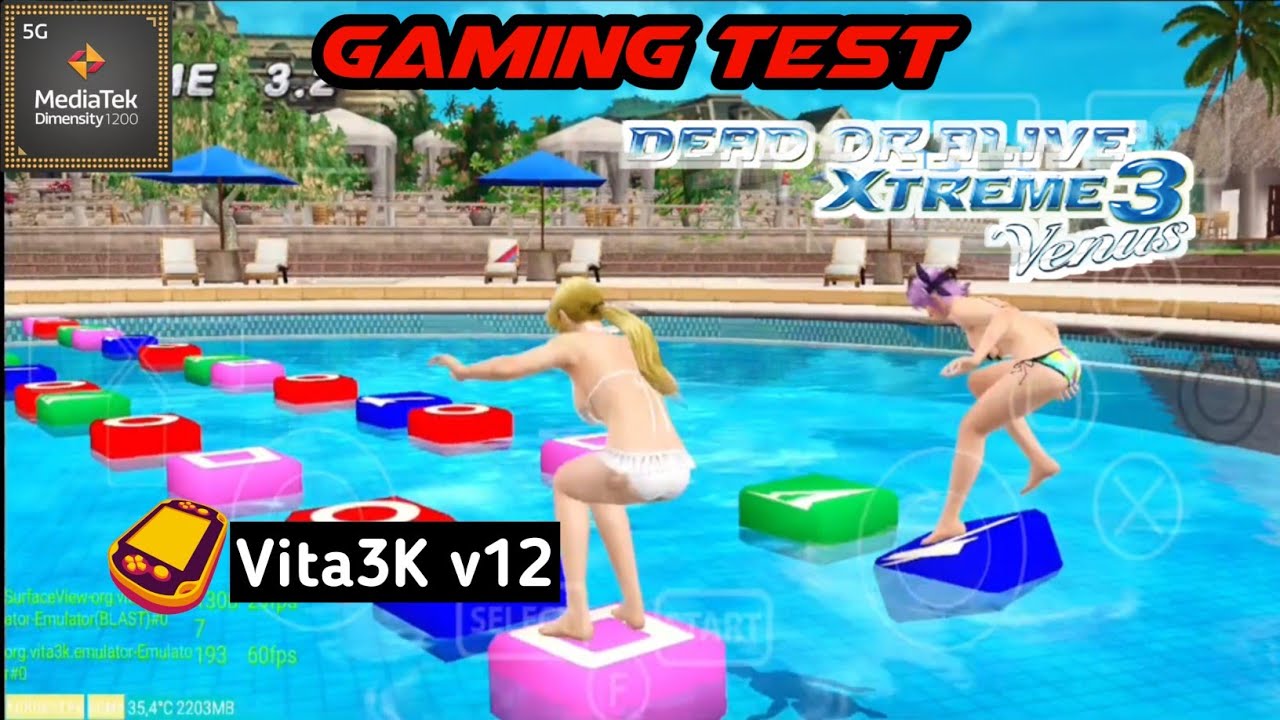 DEAD OR ALIVE Xtreme 3 Venus | Vita3K v12 | Mediatek Dimensity 1200 | Xiaomi 11T Test