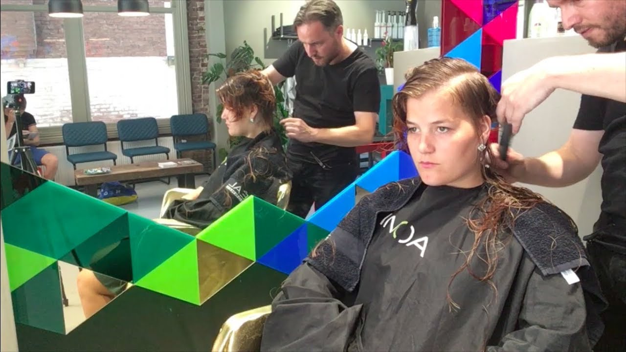 Haar kort knippen! A bob to pixie cut haircut