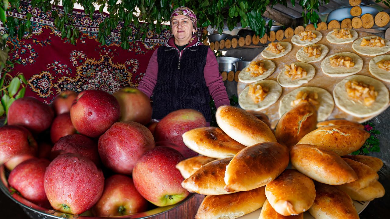 Яблочные пирожки: домашние фаршированные и жареные булочки | Простой рецепт