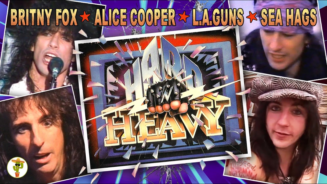 Hard 'N' Heavy (1989) Britny Fox / L.A.Guns / Alice Cooper and more!
