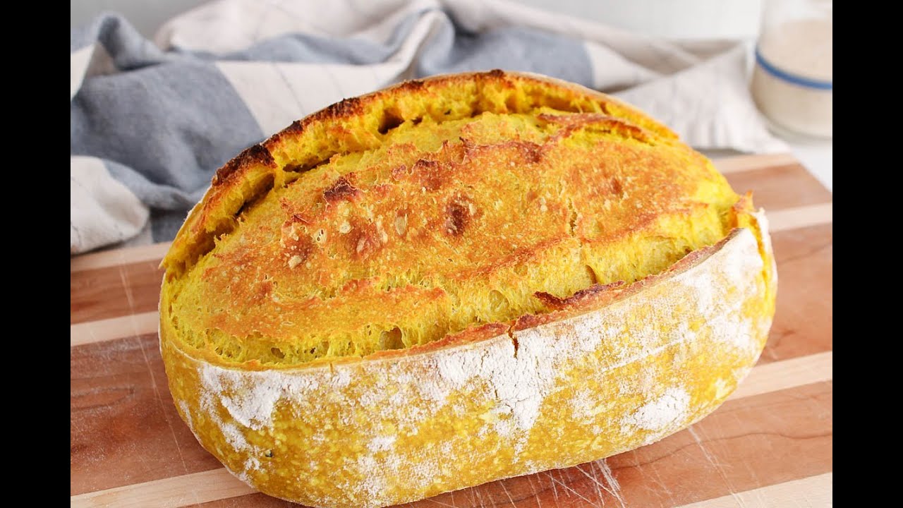 Turmeric Sourdough Bread