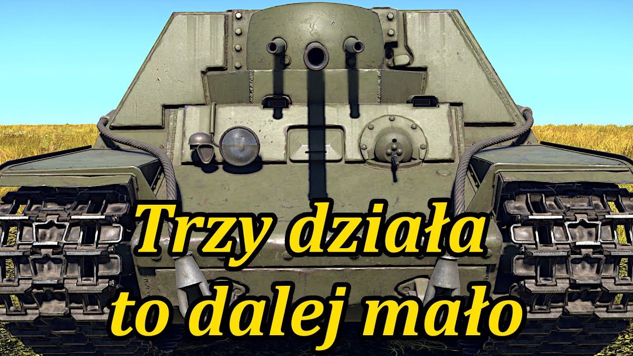 Trzy działa to dalej mało | KW-7 (U-13) | War Thunder