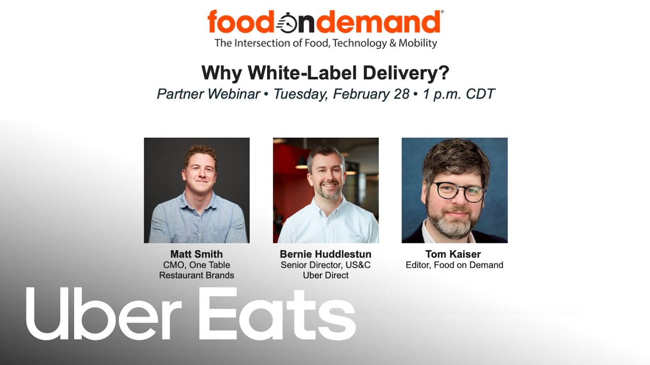 [Вебинар] Почему доставка по системе White Label? | Uber Direct x Еда по запросу | Uber Eats