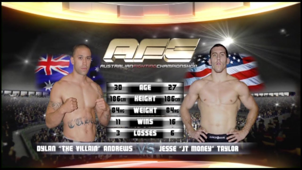 AFC 1 DYLAN ANDREWS VS JESSE TAYLOR