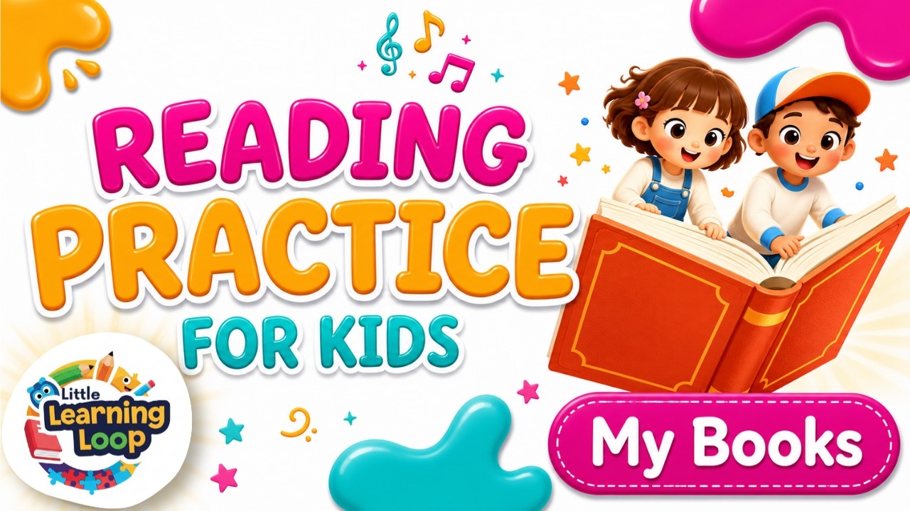 My Books | Reading Practice for Kids | Grade 1 Sentence | Let's Read Together #kidslearning