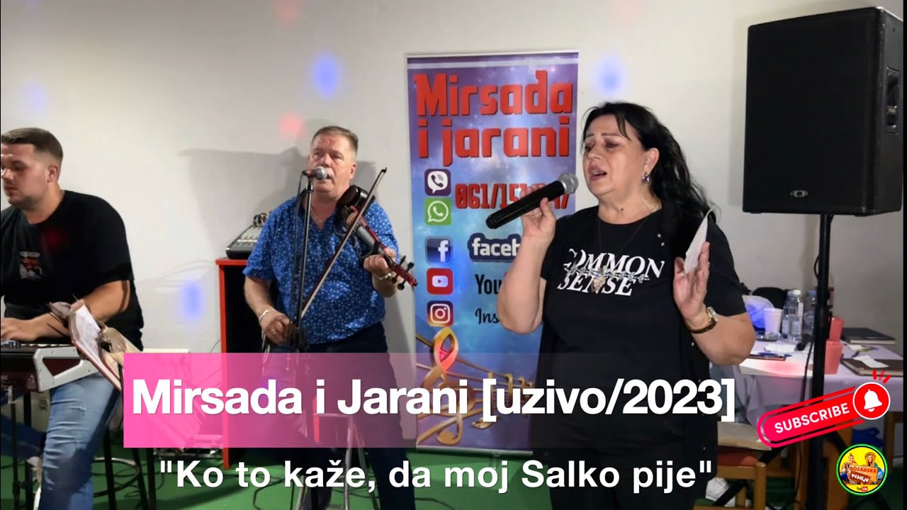 Mirsada i Jarani - Ko to kaze, da moj Salko pije [Uzivo/2023]