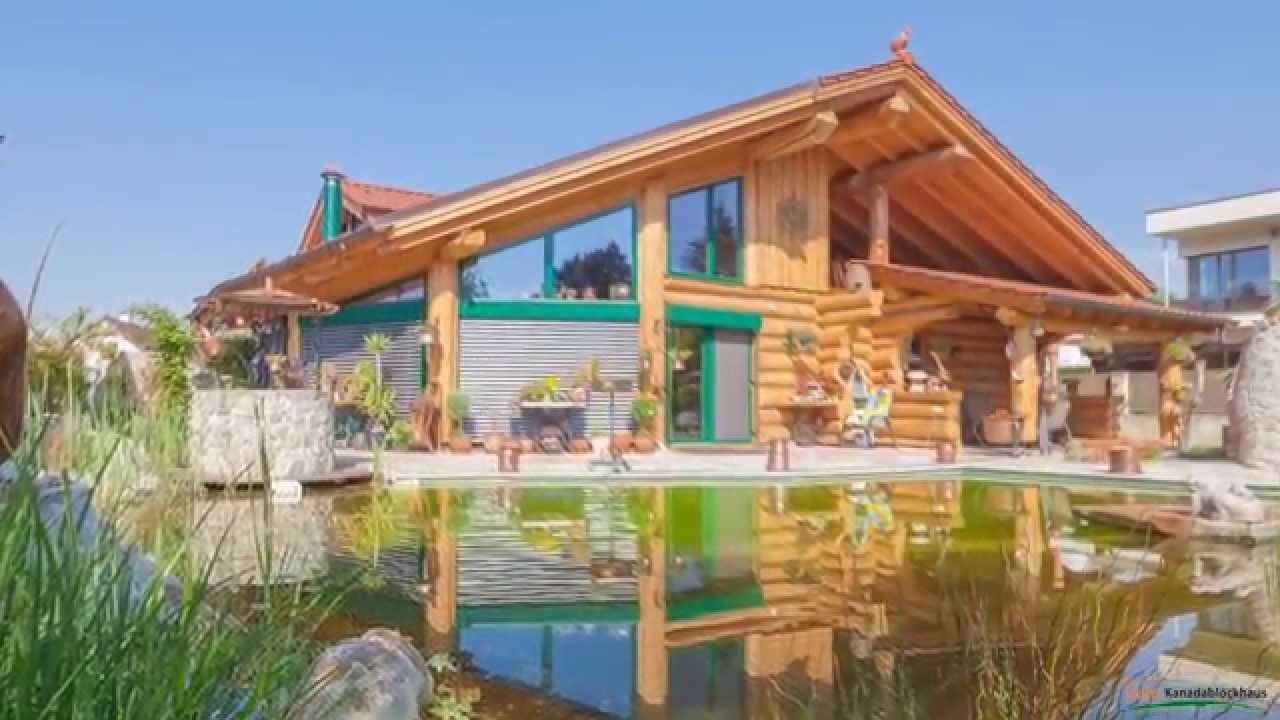 Naturstammhaus TV - Blockhaus in Steyregg