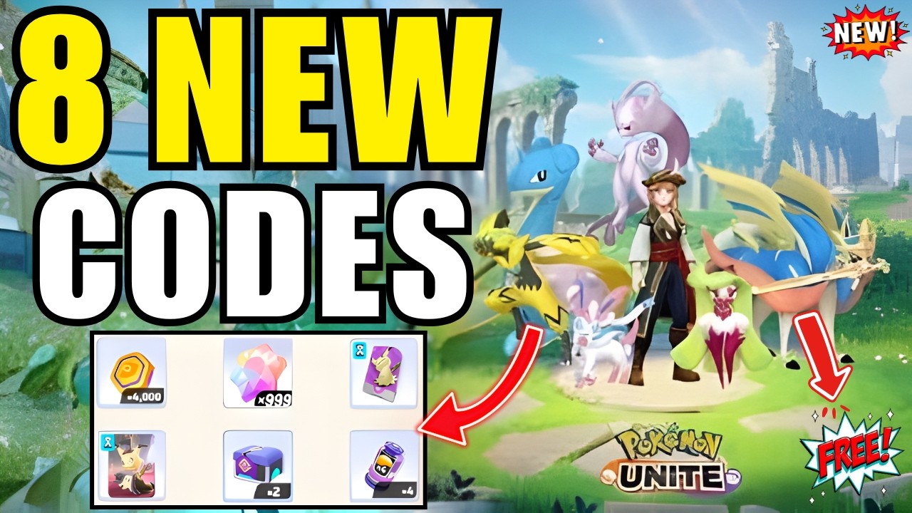💥 EXCLUSIVE CODES! 💥POKEMON UNITE GIFT CODES FEBRUARY 2026 - POKEMON UNITE CODES NEW UPDATE