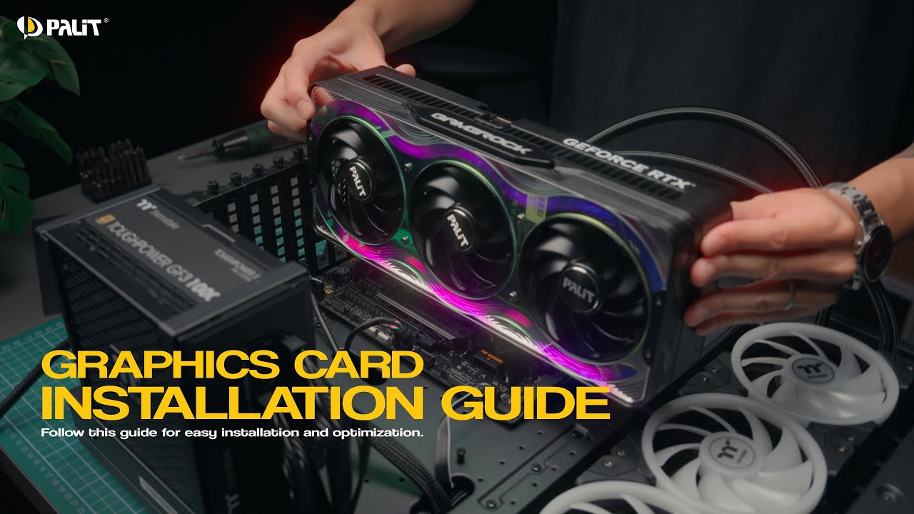 PALIT | How to Install the Graphics Card? | The EASY Step-by-Step GPU Installation Guide | Tech Tips