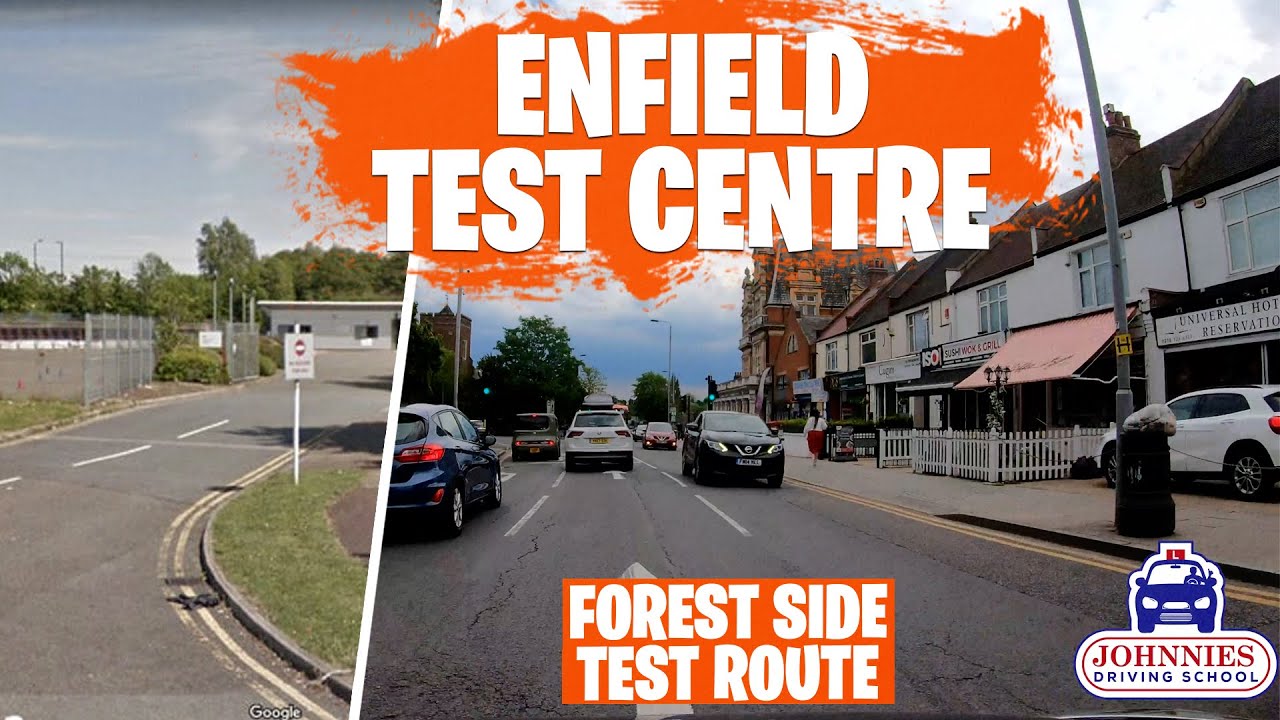 ENFIELD TEST ROUTE | FOREST SIDE | ENFIELD DRIVING TEST CENTRE (INNOVA BUSINESS PARK)