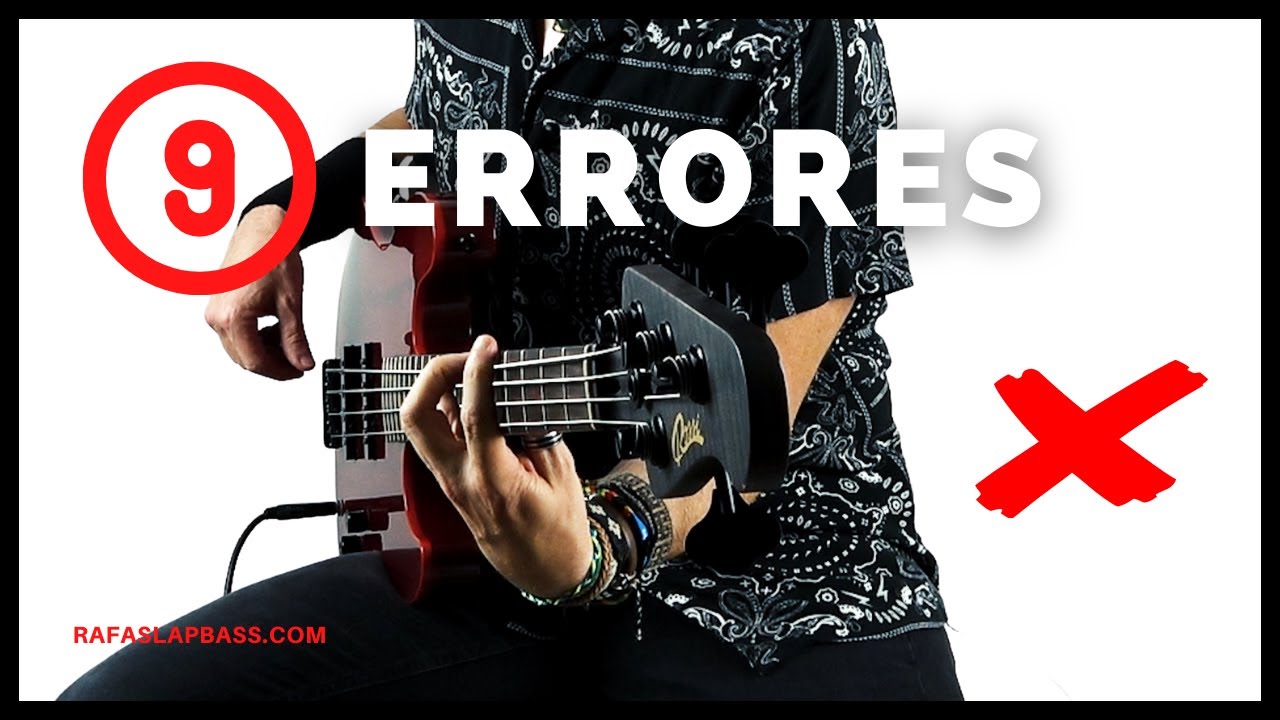 9 ERRORES MÁS GRAVES de BAJO para PRINCIPIANTES y CÓMO CORREGIRLOS  💪