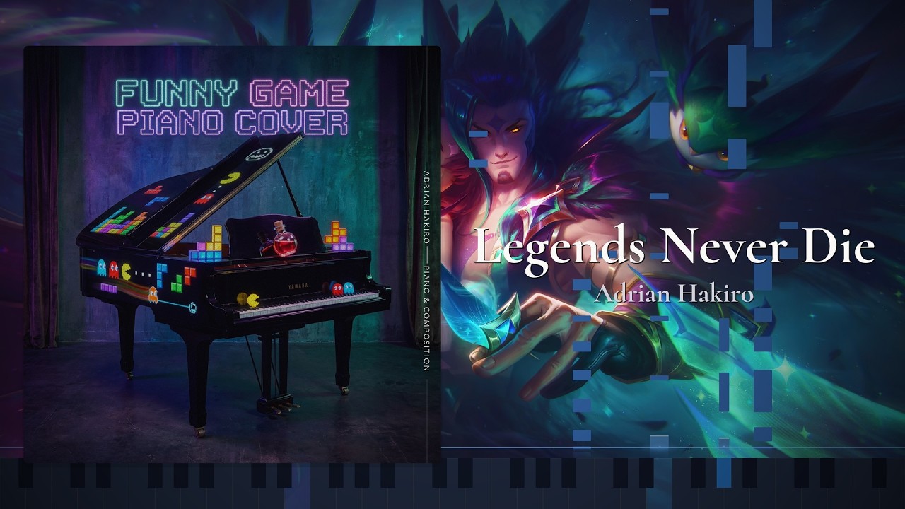 Legends Never Die — Solo Piano Cover | League of Legends | Adrian Hakiro