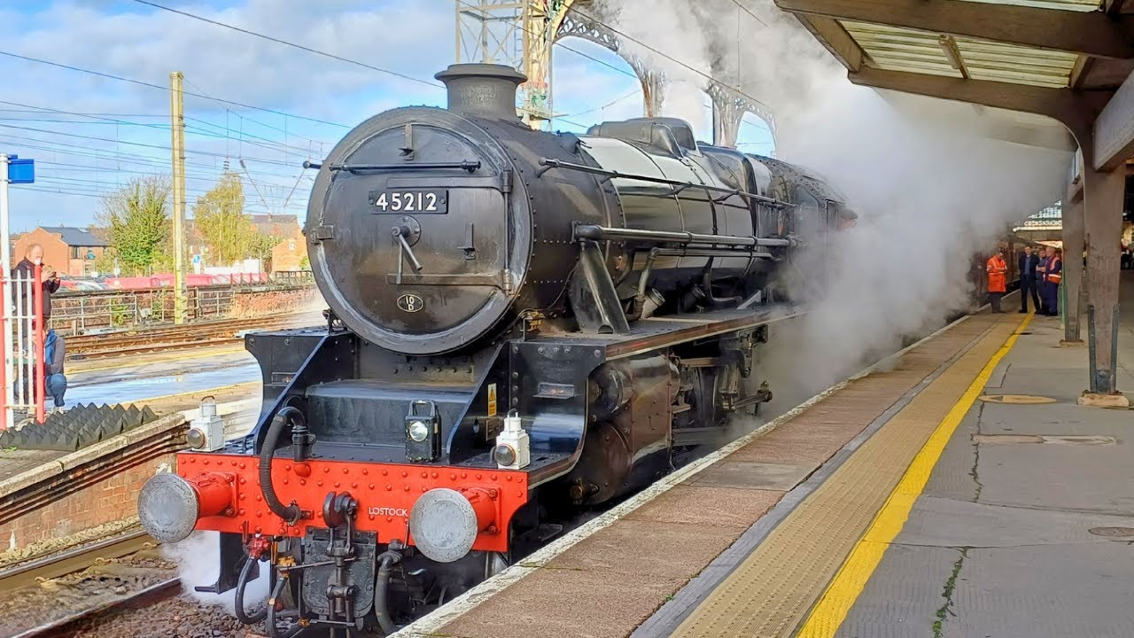 AMAZING Black 5 AND Class 47 POWER around the North West! 27/10/24