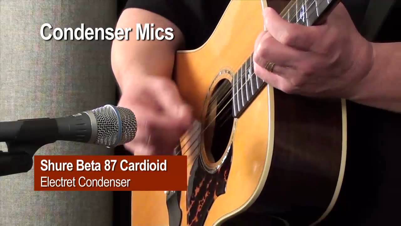 Recording Acoustic Guitar—Comparisons of Dynamic, Condenser, and Ribbon Mics on Acoustic Guitar