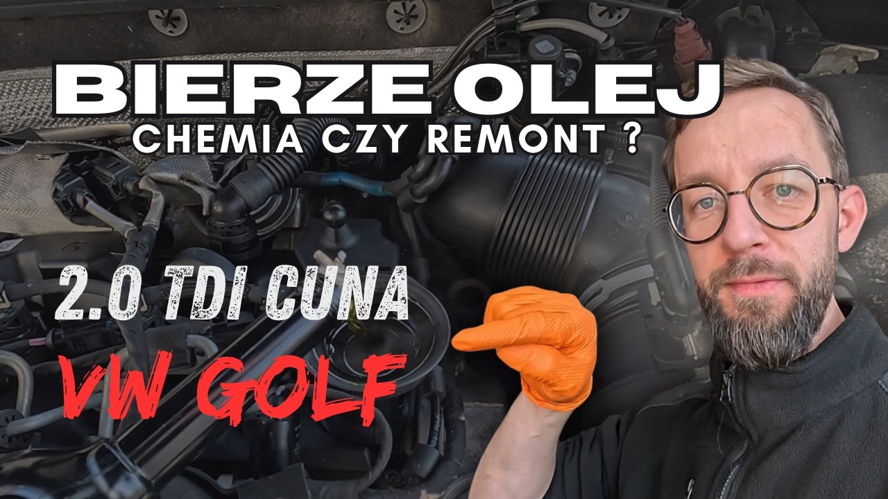 CHEMIA CZY REMONT? SILNIK POŻERA OLEJ | VW GOLF GTD 2.0 TDI CUNA EA288 | K-sport na kanale