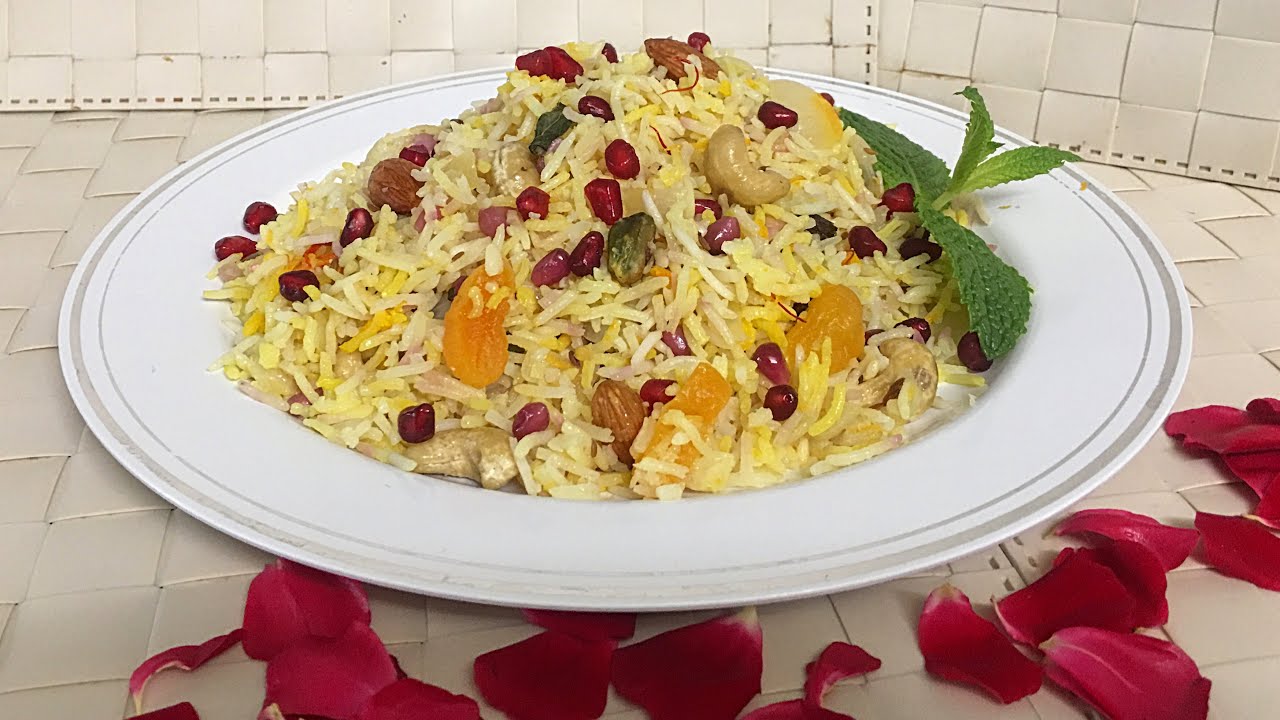 Persian Jeweled Rice | Flavourful | Polow | PandeyGcooking