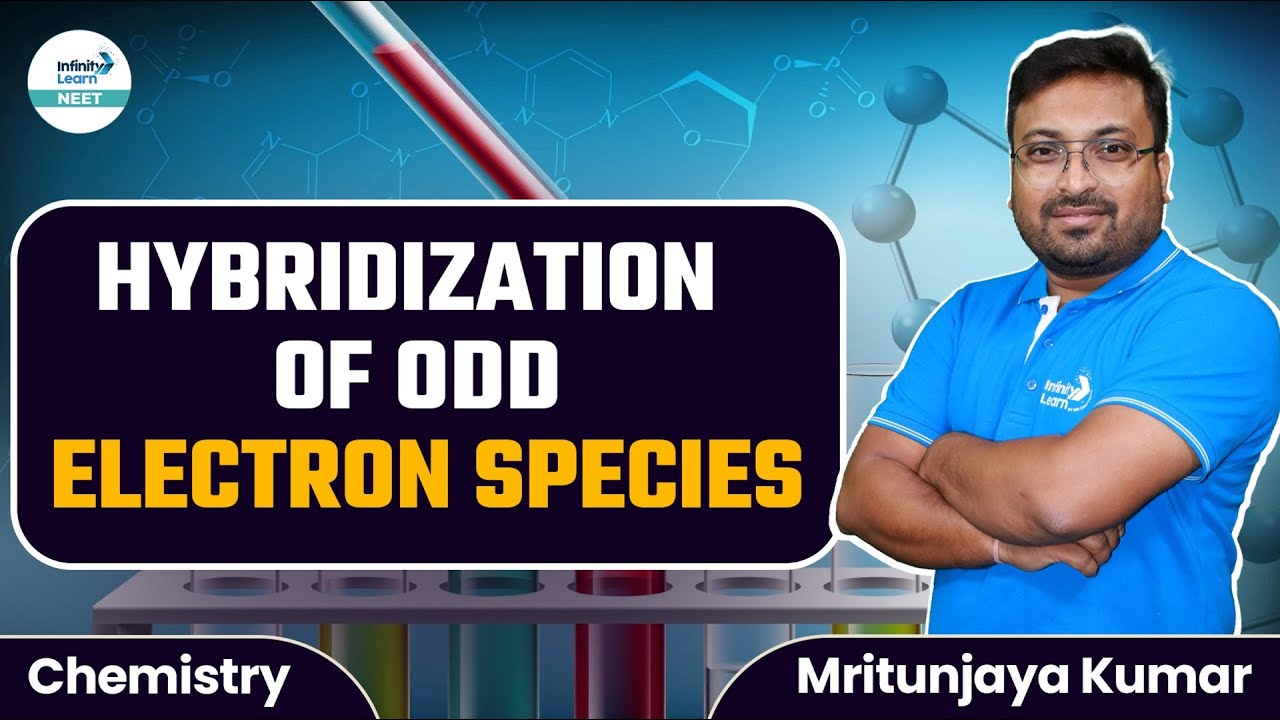 Hybridization of Odd Electron Species || NEET Chemistry || 