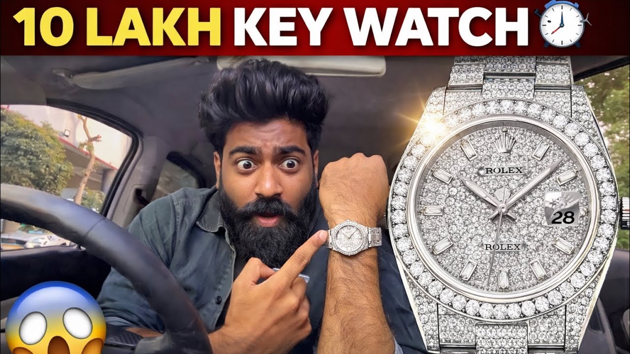 10 LAKH KEY WATCH ⌚️ 😨 #youtuber #vlogger @Beardbaba02 