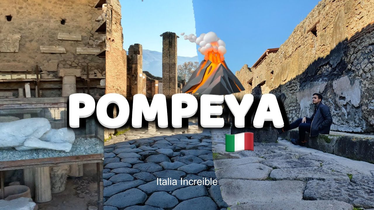 Un Viaje al pasado 🇮🇹🌋 explorando Pompeya | Interrail 8