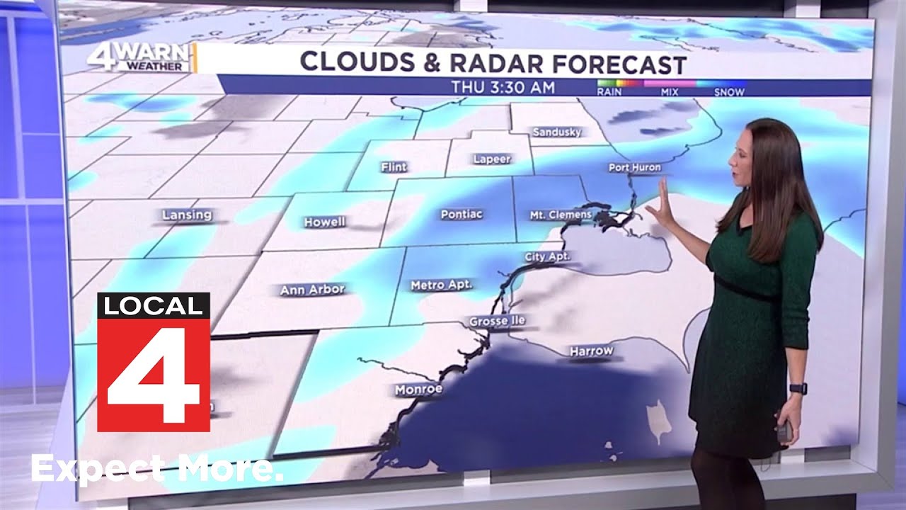 Metro Detroit weather forecast Jan. 21, 2026 -- 4 p.m. Update