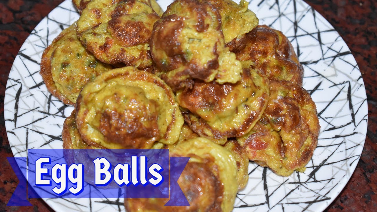 Fried Egg Balls | Muttai Paniyaram | How to make Fried Egg Balls | Easy Tea Time Snack