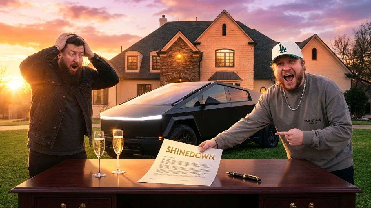 SHINEDOWN Mansion Tour Leads to SURPRISE That Changed My Life