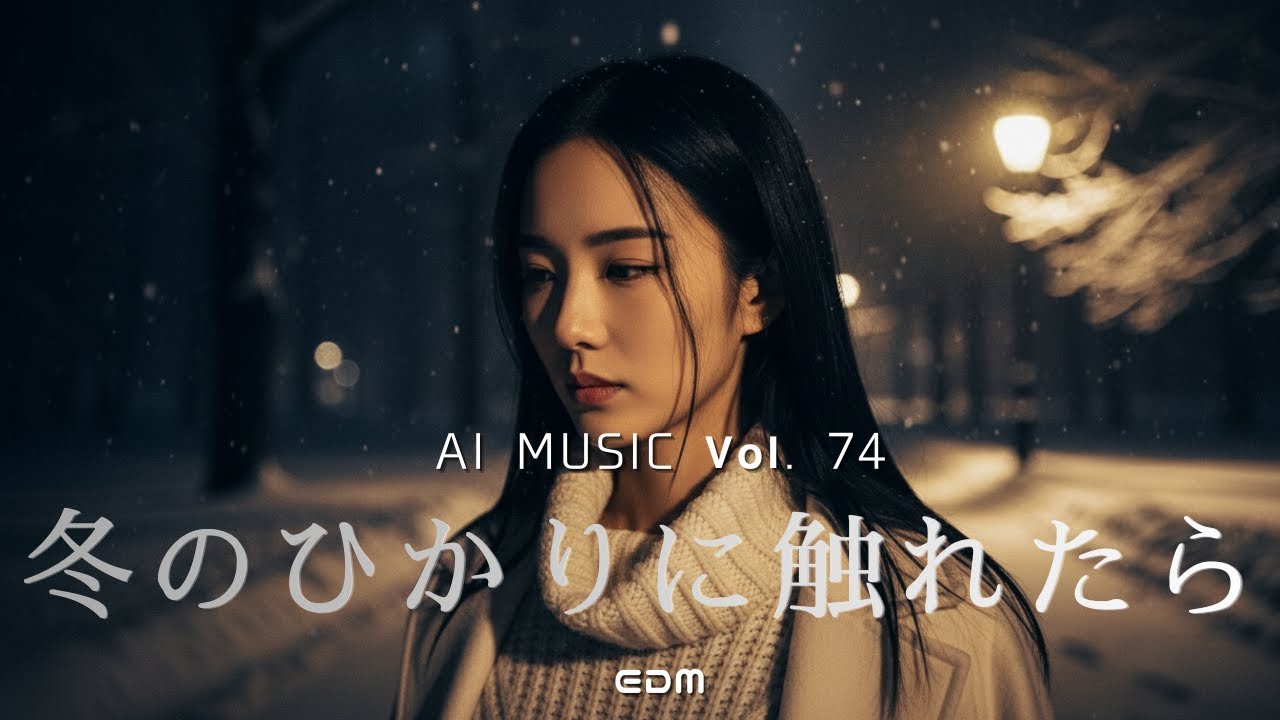 Ai Music 𝗩𝗼𝗹. 74『 冬のひかりに触れたら 』🎧  (EDM ballad) ♪ #sunoAI