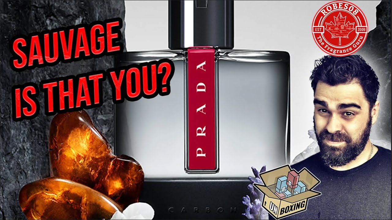 💸  Luna Rossa Carbon by Prada | Unboxing Series 🎁  LAVENDER / PEPPER / AMBROXAN