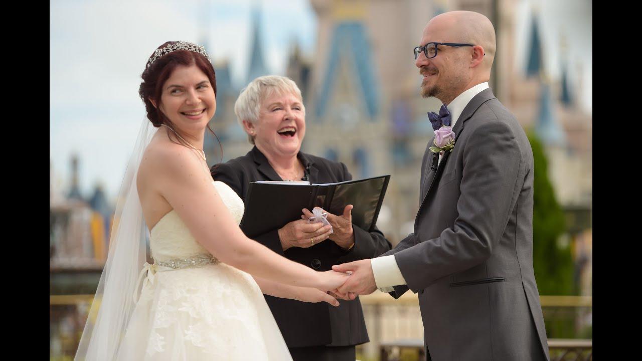 A magical wedding inside the Magic Kingdom!