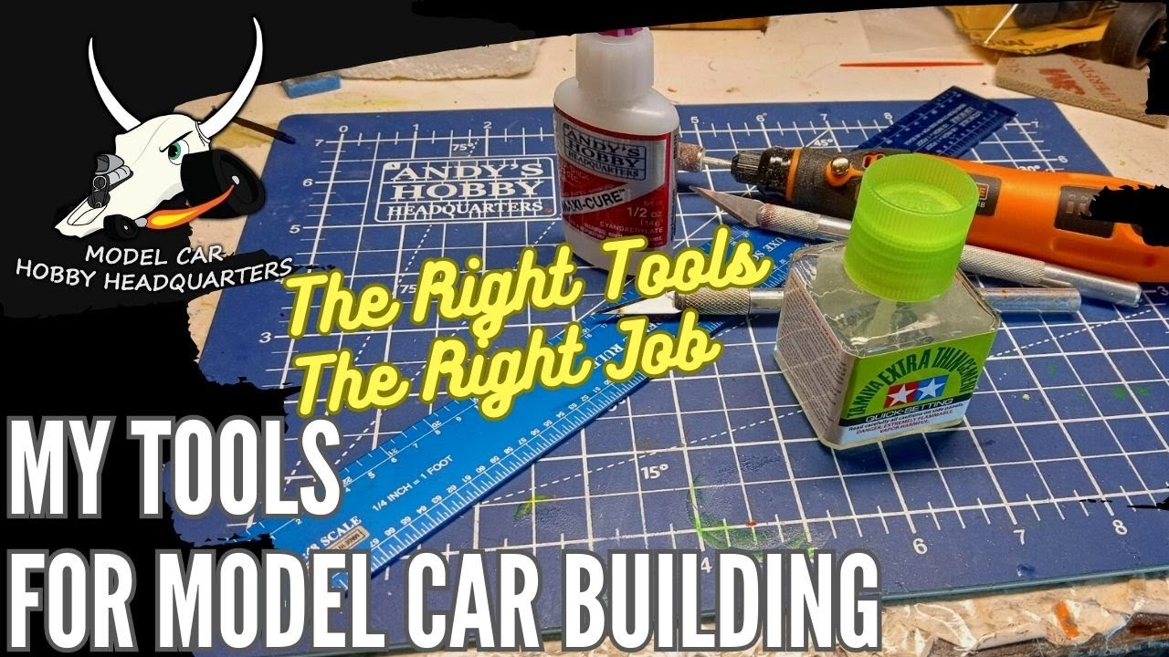 The Tools For Model Car Building That I Use (Hobbydude007 Asked) Ep.287