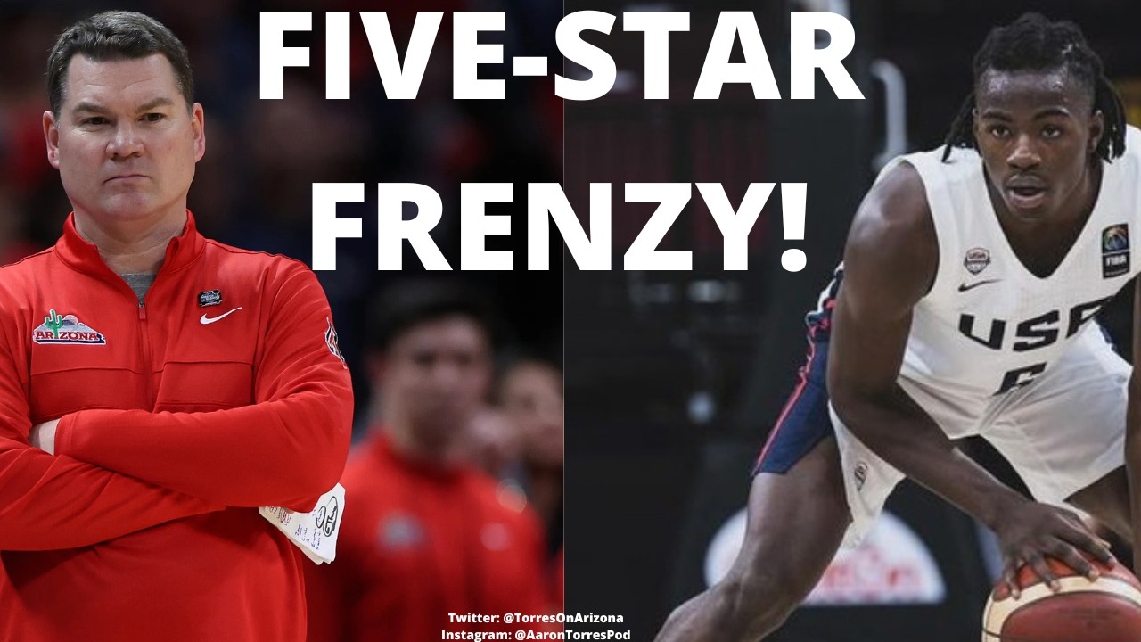 5-star superstar Caleb Holt COMMITS TO ARIZONA- as TOMMY LLOYD BUILD ANOTHER MONSTER ROSTER FOR 2027