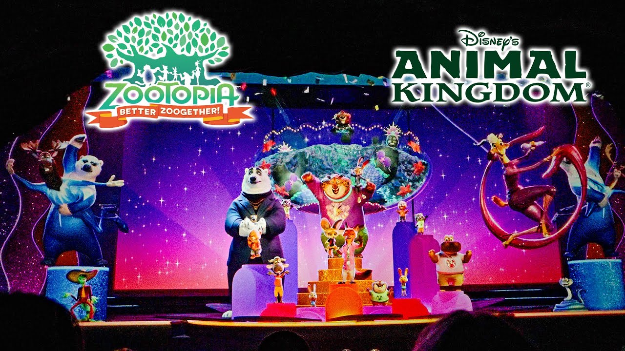 Zootopia Better Zoogether Full Show 4K Disney's Animal Kingdom 2025 11 21