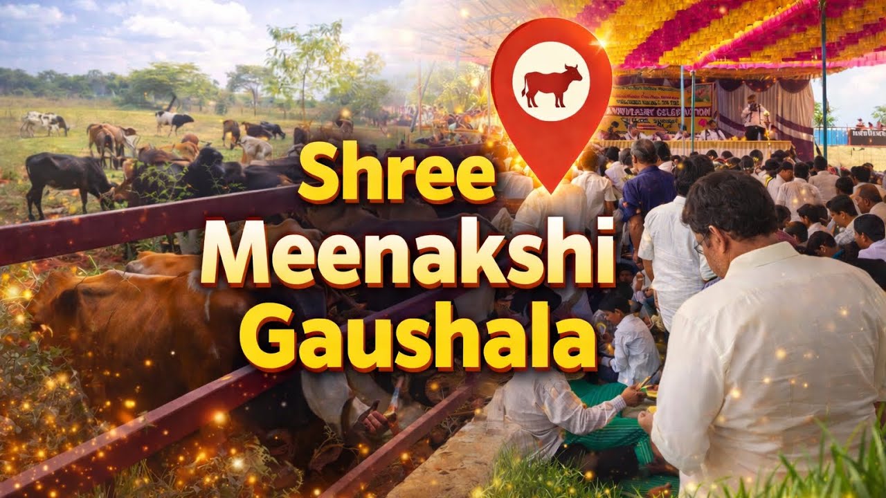 Aaj gaushala gye 😍 | Shree Meenakshi gaushala | watch till end | 