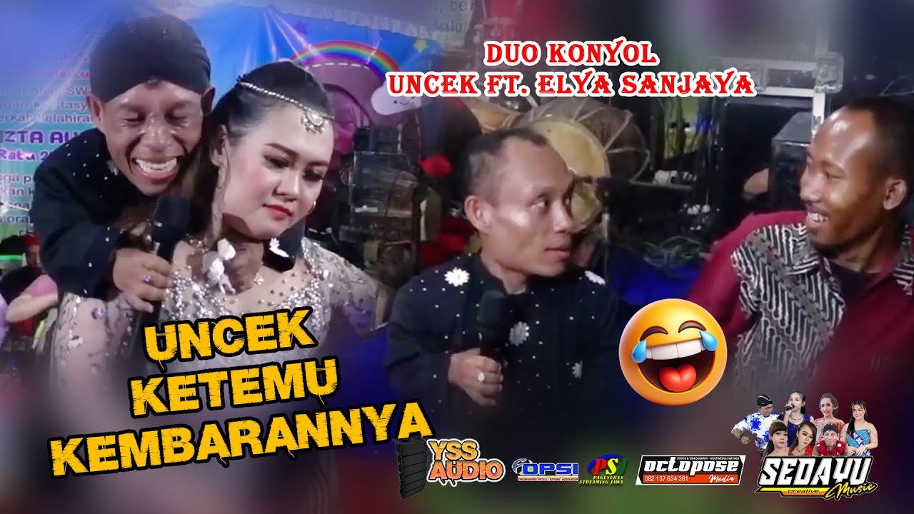 Uncek Ketemu Kembaran - Duo Konyol (Uncek & Elya Sanjaya) -Tresno Sesideman - Sedayu -Yss - Octopose