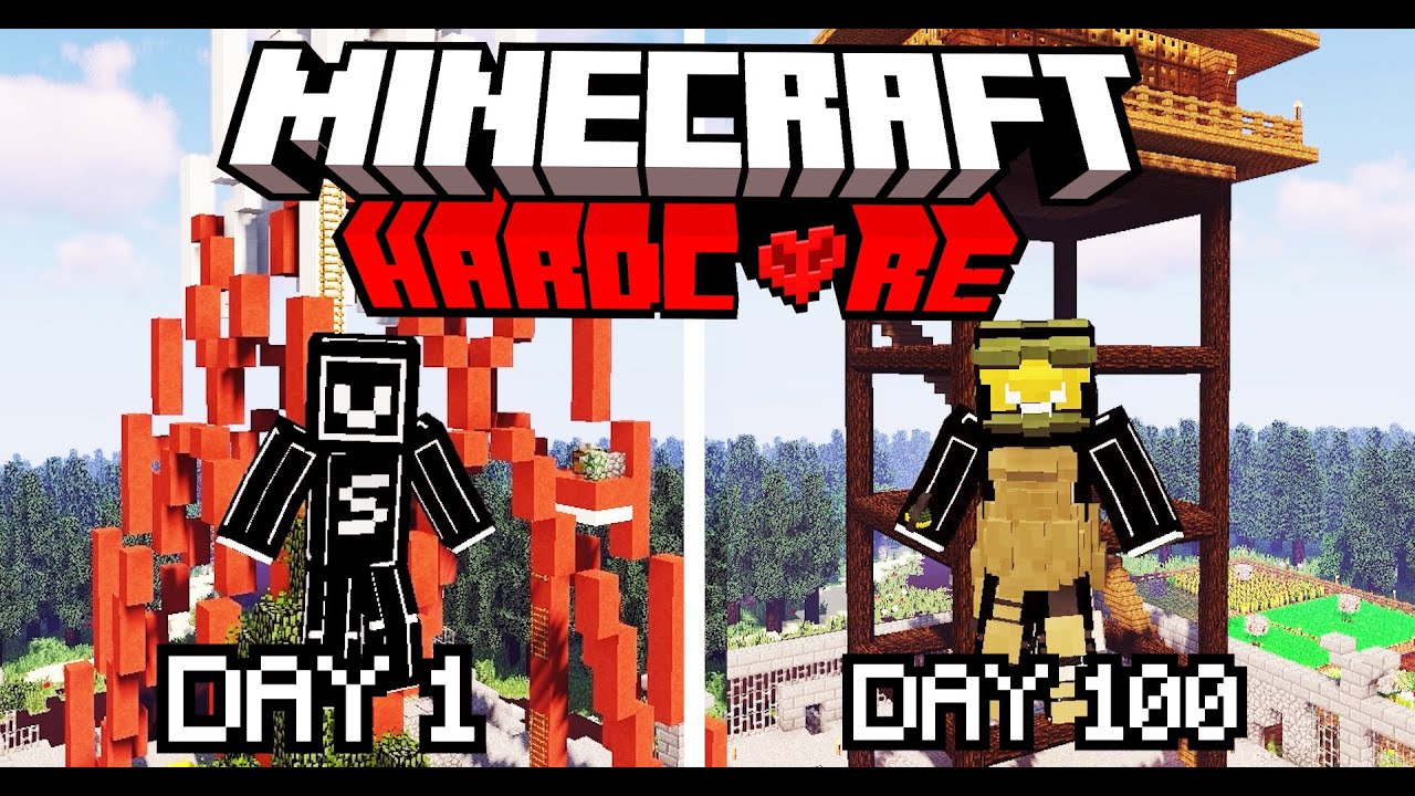 ကျွန်းပေါ် မှဇွန်ဘီတွေနဲ့ ရက် ၁၀၀ (Minecraft 100 Days in a Zombie Apocalypse On Island)