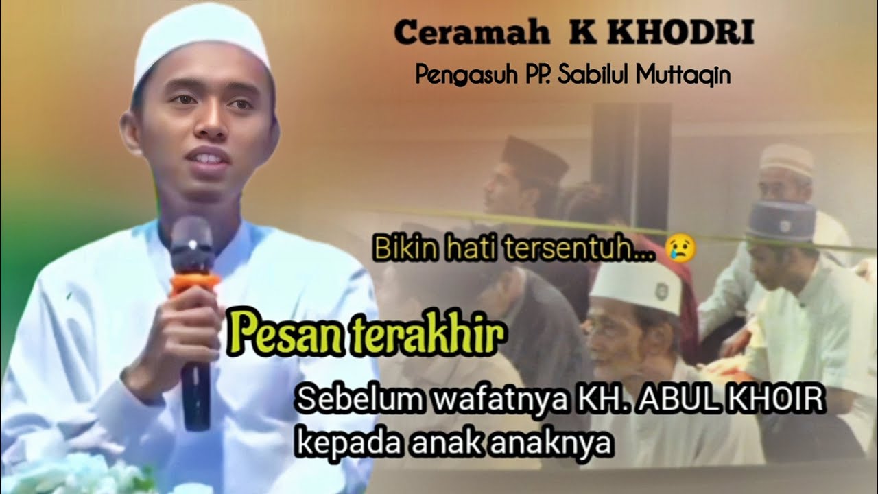 Ceramah K MOH KHODRI Terbaru 
