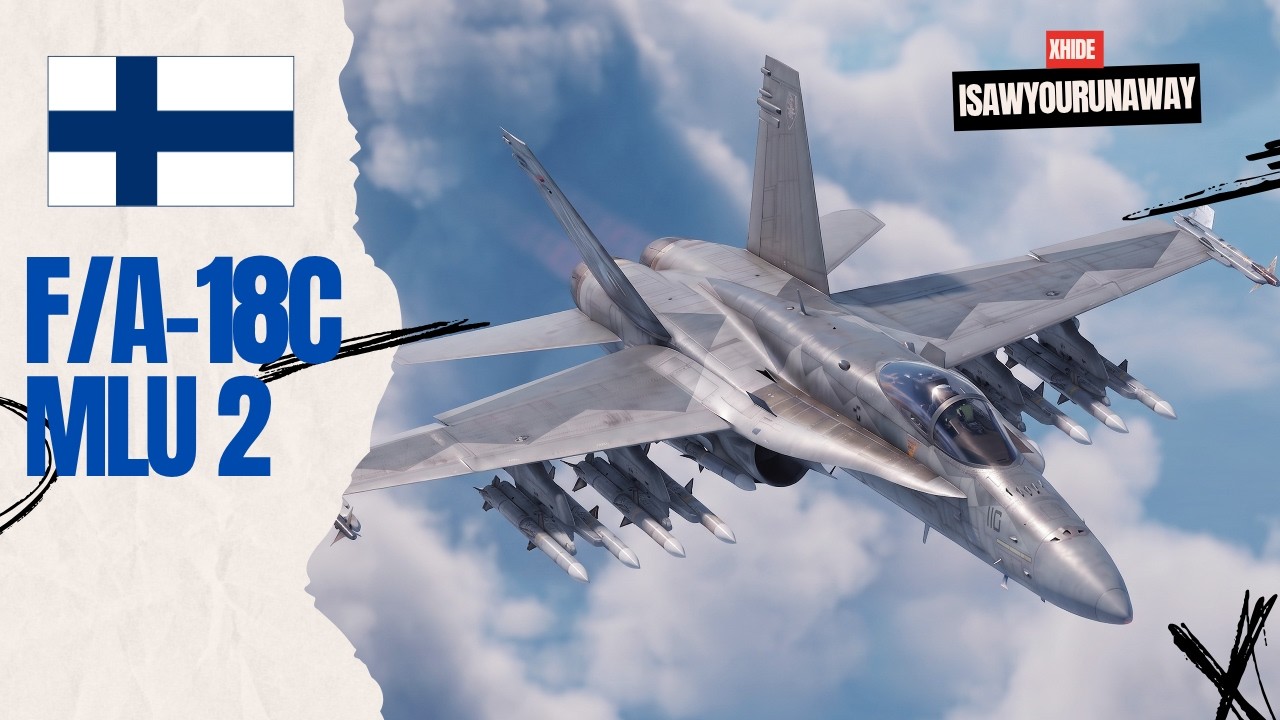F/A-18C MLU 2 - защитник Хельсинки #warthunder