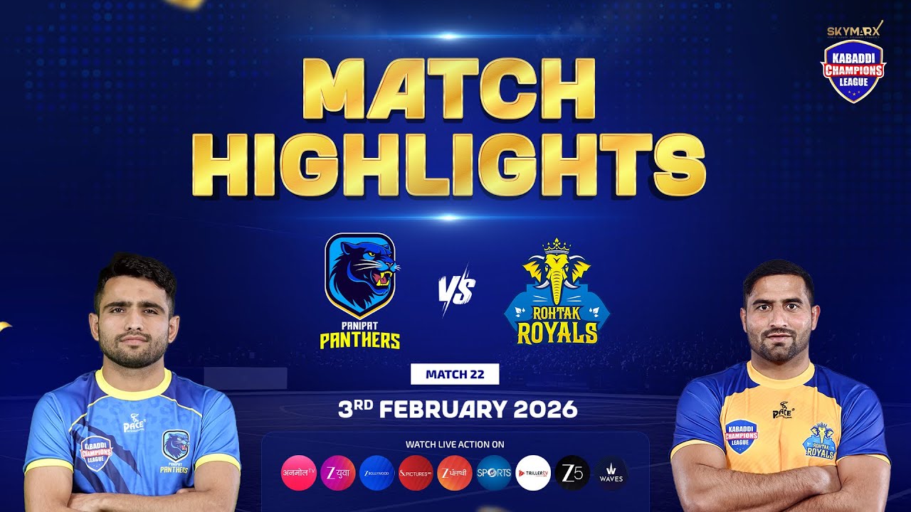 Complete Match Highlights | Panipat Panthers vs Rohtak Royals | KCL Day 10