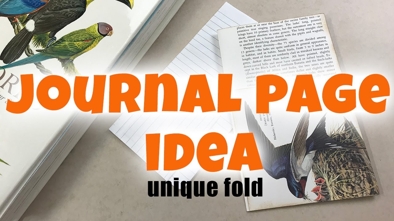 Journal page ideas