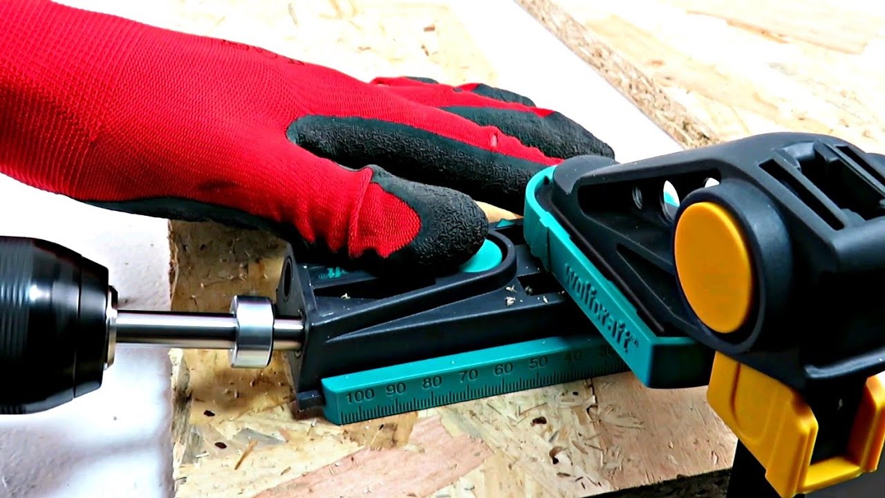 Dispozitiv ingenios Undercover Jig wolfcraft 4642 Îmbinări lemn cu șurub ascuns!