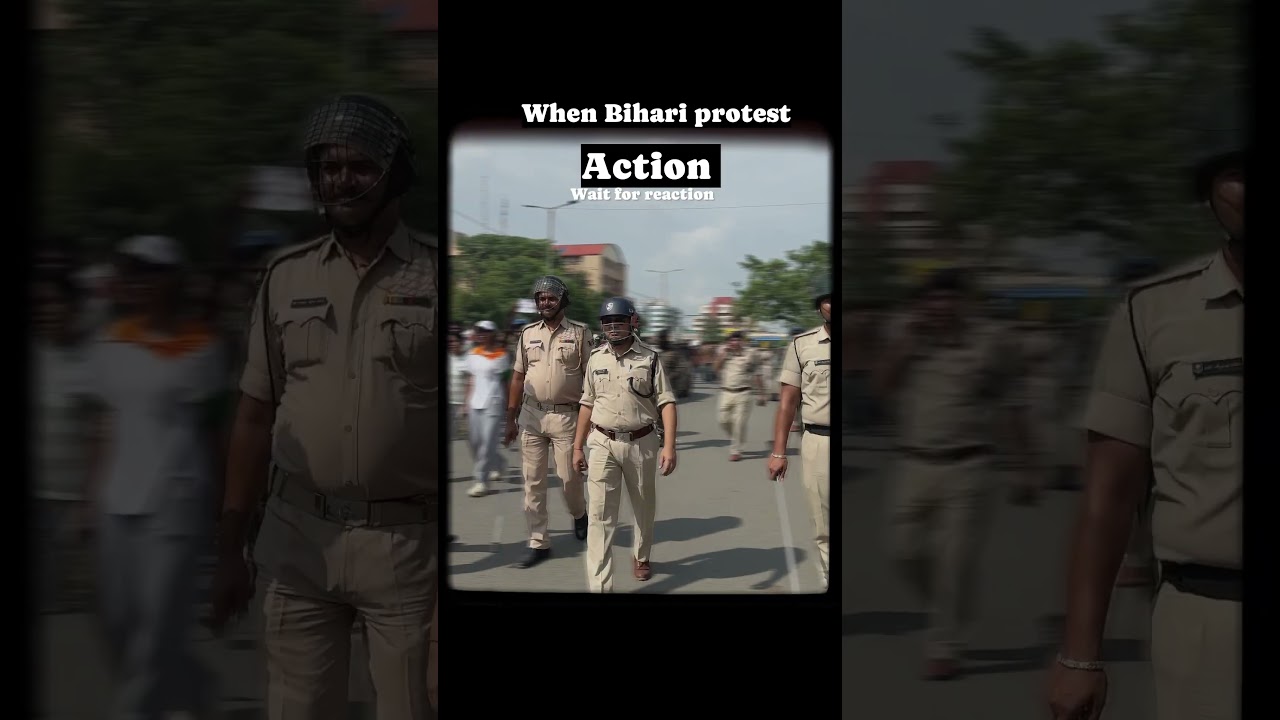 When the Bihar protest hits 💀 | Shivam Yadav Vlogs #shorts #BiharProtest #PatnaProtest