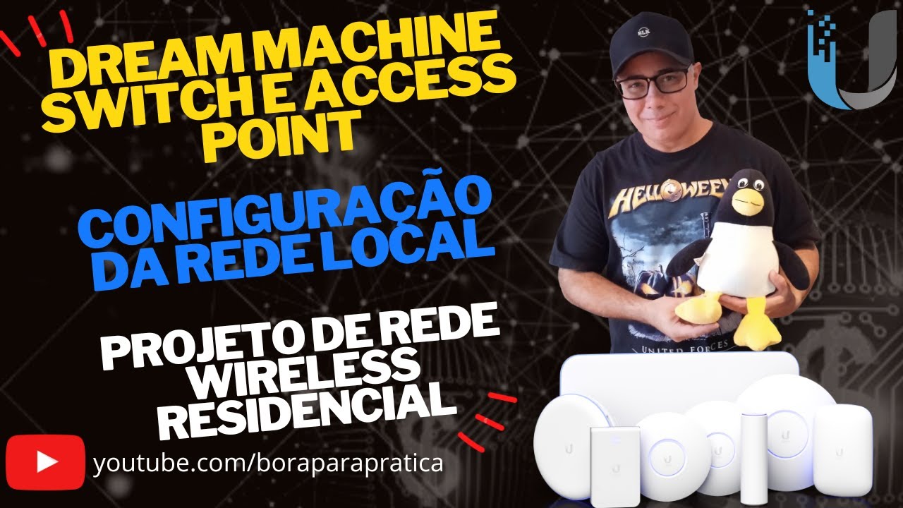 📡 Configuração IPv4 LAN no UDM Pro Projeto de Rede Wireless (Sem-Fio) Residencial (Nona Parte) 🐧