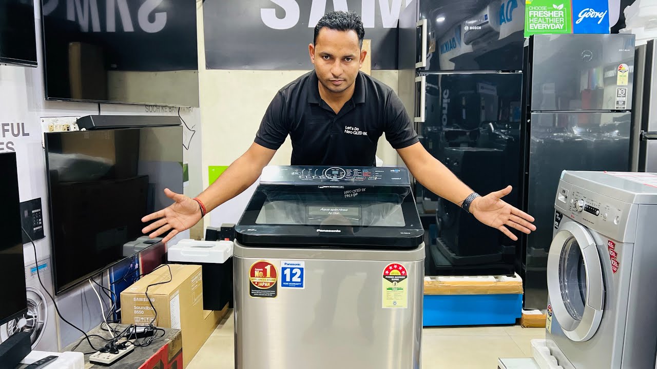 Latest Panasonic Top Loading Washing Machine ⚡️ Best in Built Heater Washing Machine In India ⚡️