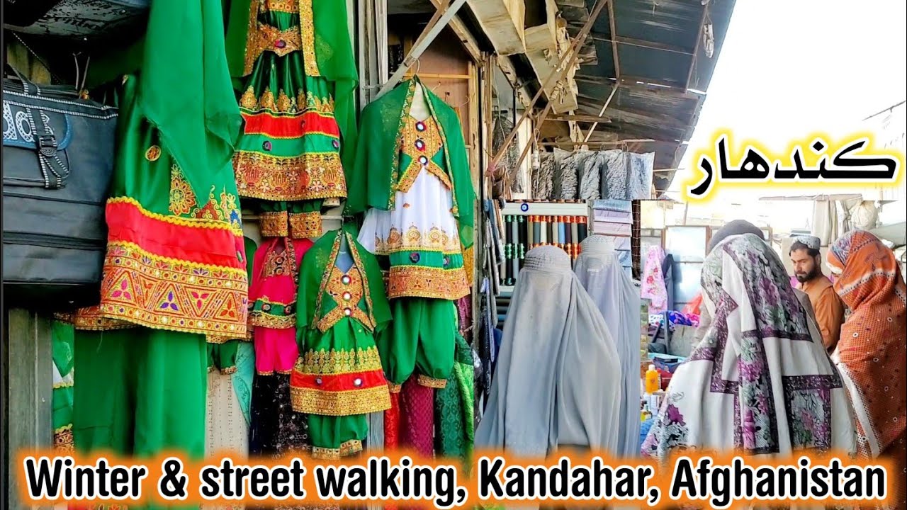 Winter & Street walking Kandahar Afghanistan 25 January 2023 || د کندهار ښار د ژمې انځور