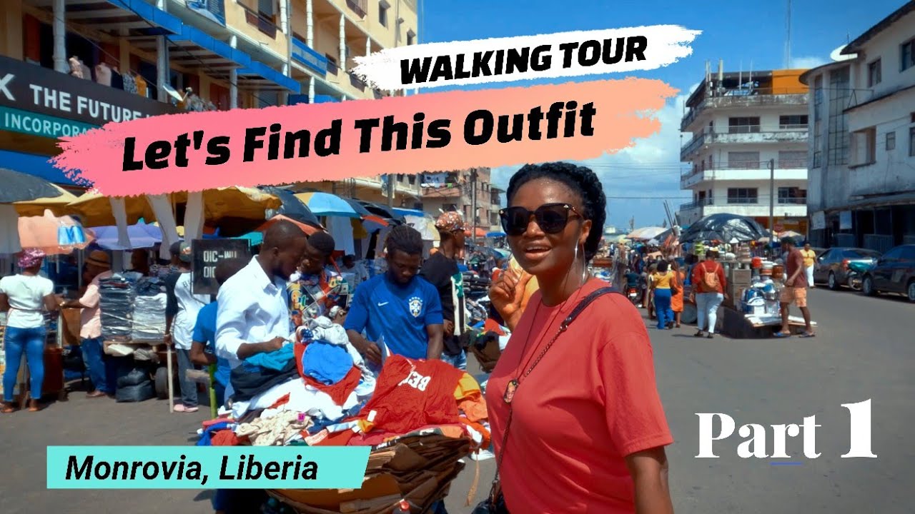 Liberia - Walking Tour Of Monrovia, Liberia | Clothing Search | Liberian YouTuber | Liberian Vlogger
