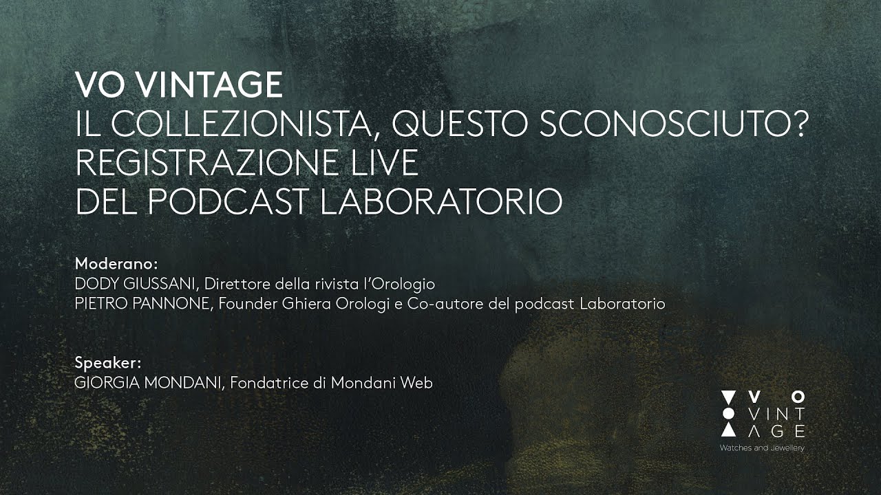 VOV26 | IL COLLEZIONISTA, QUESTO SCONOSCIUTO? - REGISTRAZIONE LIVE DEL PODCAST LABORATORIO