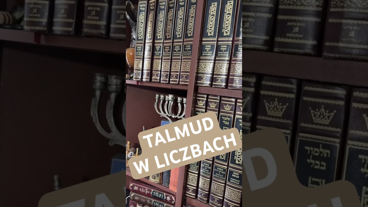 Talmud w liczbach #żydzi #judaizm #chasydzi #chasydyzm #terazjużwiesz #tajemniczyświatżydow