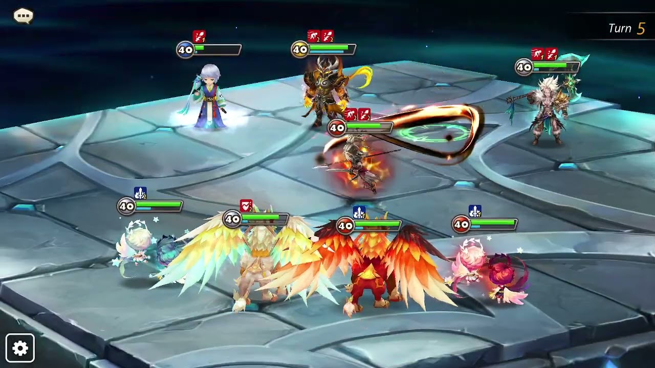 Summoners War - Mock battle 40 Horn and Arrow - 3 stars Updated ( June 2024)